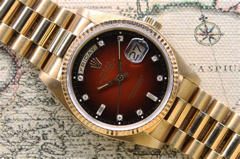 rolex day date red dial|Rolex Day-Date price new.